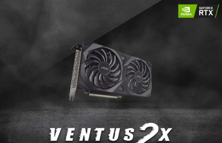 MSI RTX 3060 Ti VENTUS 2X 8G OC GDDR6X ( RTX 3060 TI VENTUS 2X 
