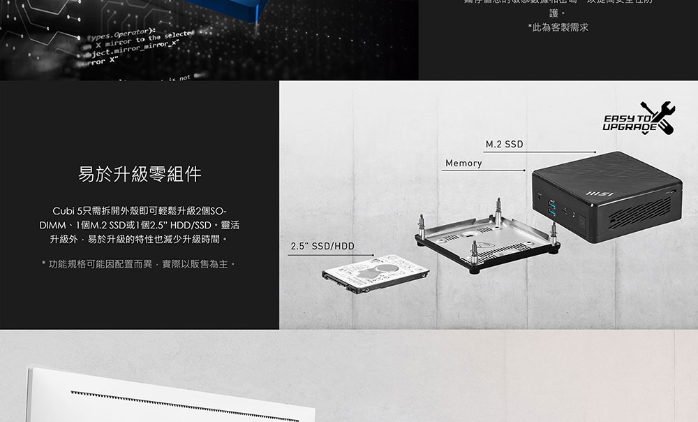 MSI微星 Cubi 5 12M-035 i3-1215U W11 ( Cubi 5 12M-035TW )