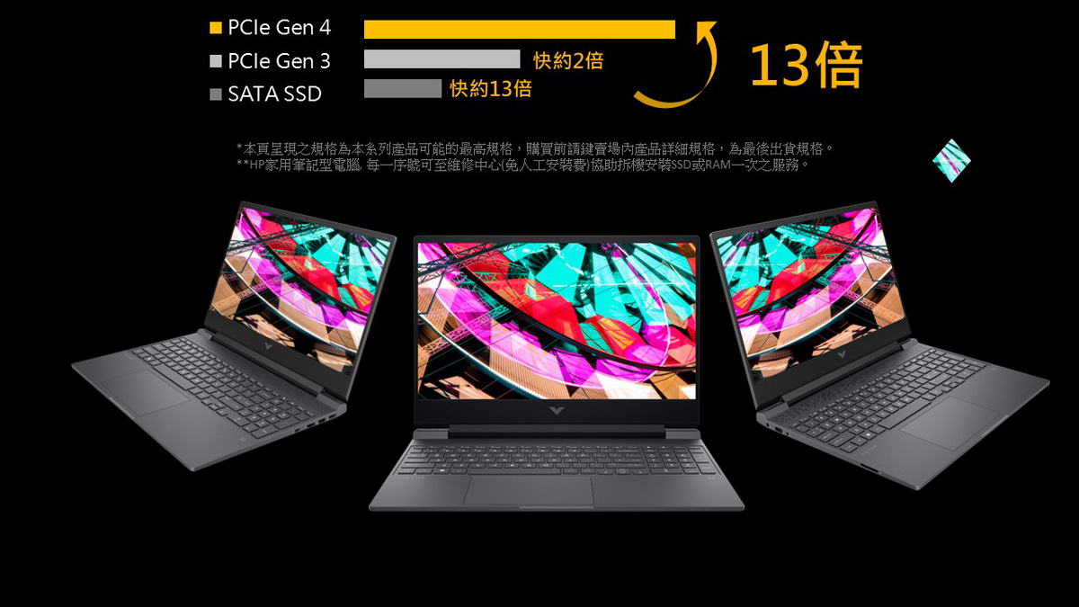 HP Victus Gaming 15-fa1038TX黑騎士 ( 7Z932PA )
