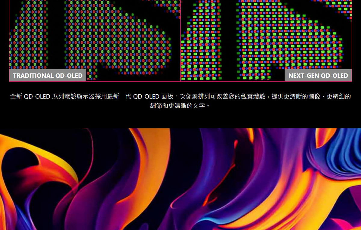 MSI MPG 321URX QD-OLED HDR平面電競螢幕 (32型/4K/240Hz/0.03ms/QD-OLED/Type-C)
