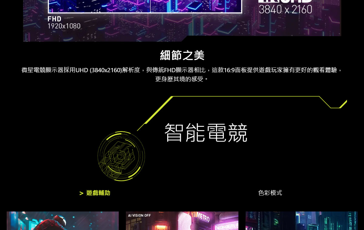MSI MAG 321CUPDF 曲面電競螢幕 (32型/4K/HDR/160Hz/0.5ms/VA)