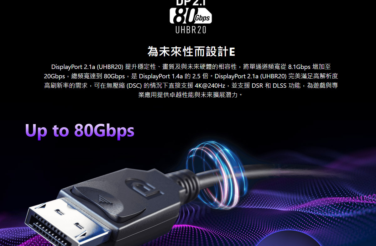 MSI MPG 322URX QD-OLED HDR平面電競螢幕 (32型/4K/240Hz/0.03ms/QD-OLED/Type-C)