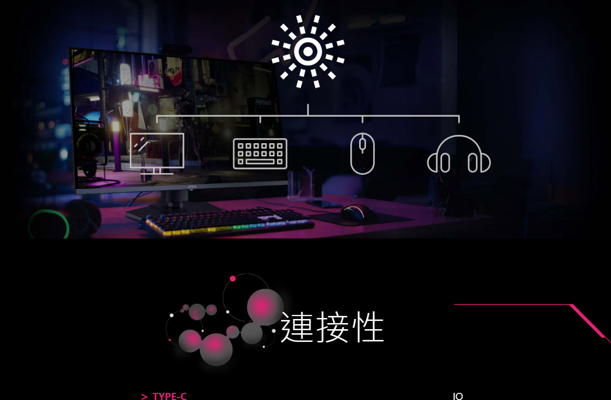 MSI MPG 322URX QD-OLED HDR平面電競螢幕 (32型/4K/240Hz/0.03ms/QD-OLED/Type-C)