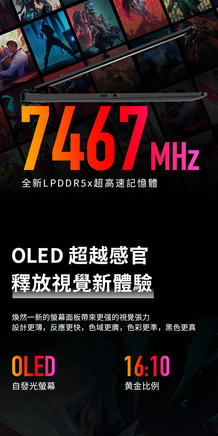 HP OMEN Transcend 14-fb0096TX幻影白 ( 9V7A9PA )