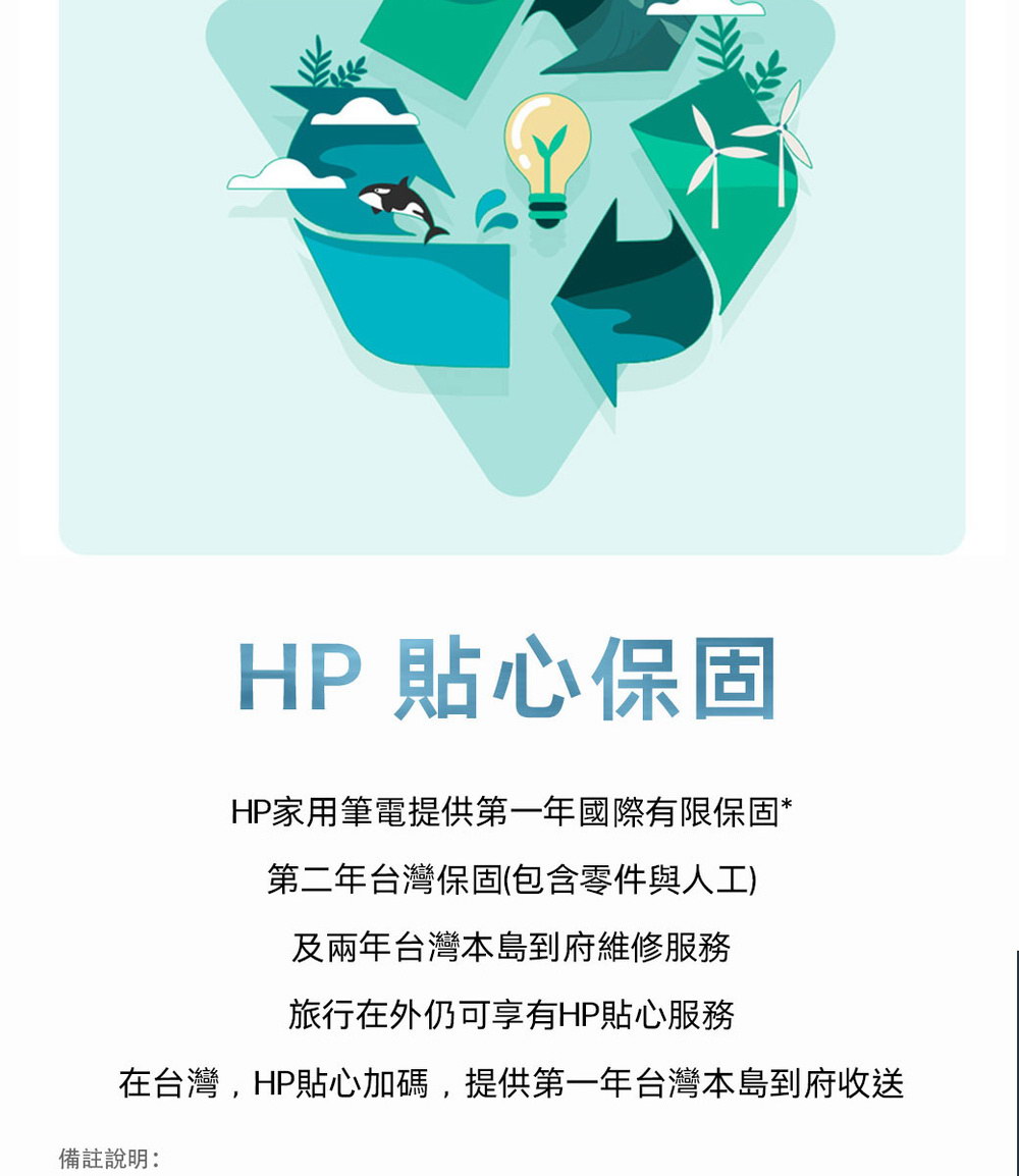 HP OmniBook 14-fm0060TU大氣藍 ( BM7C6PA )