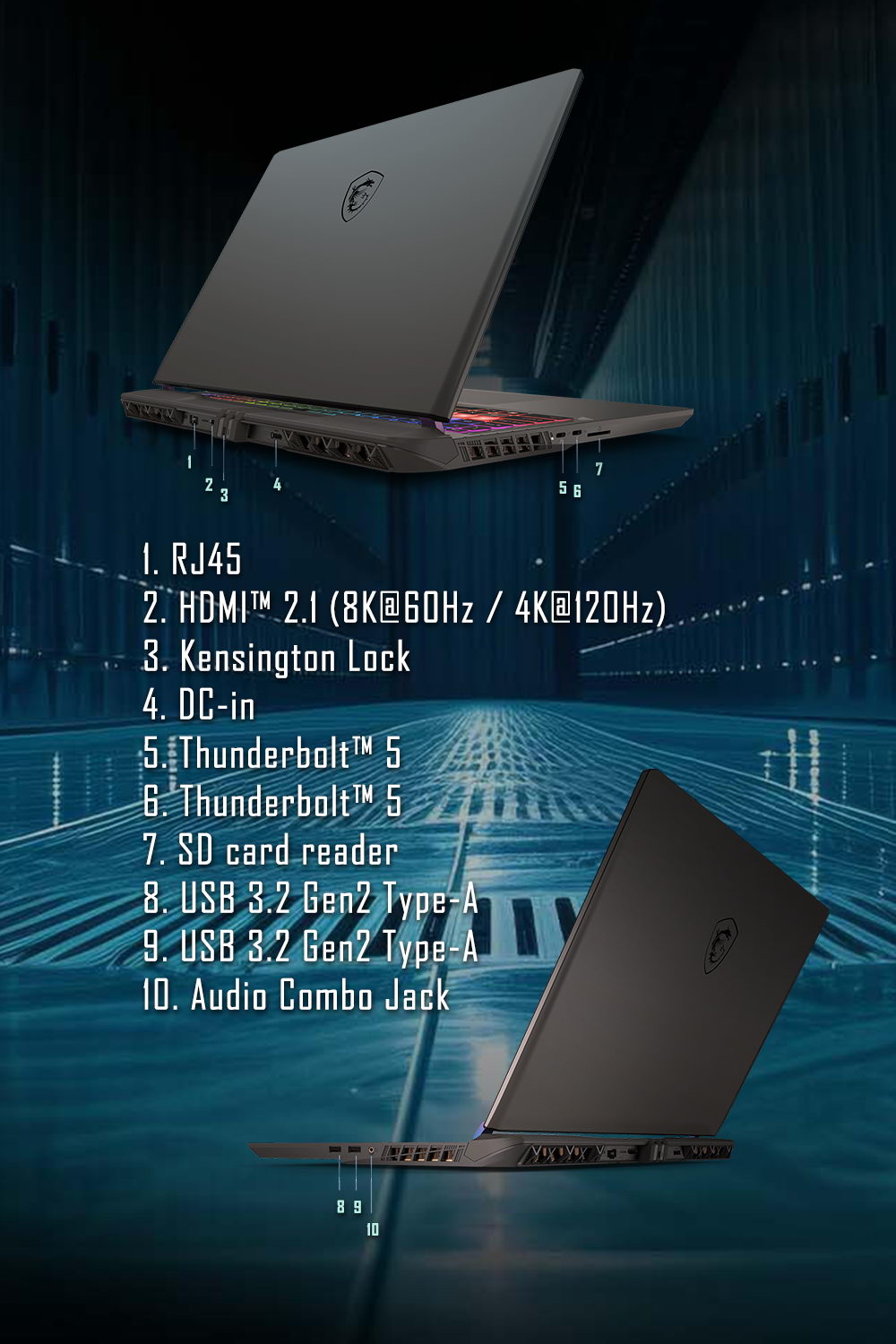MSI Vector 16 HX AI A2XWHG-GGU9275X16GX