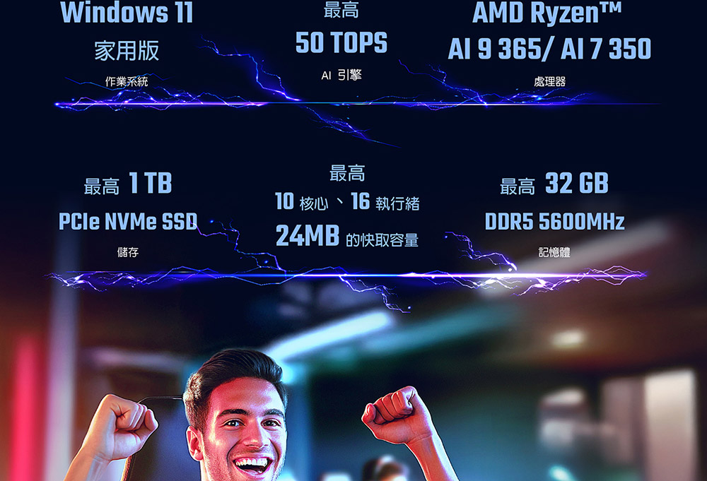 ACER Nitro系列:AN16S-61-R9JT(黑) ( UN.QXLTA.001 )
