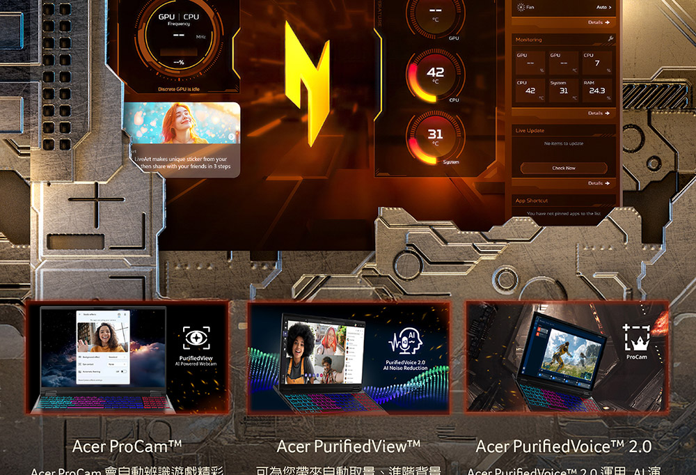 ACER Nitro系列:AN16S-61-R9JT(黑) ( UN.QXLTA.001 )