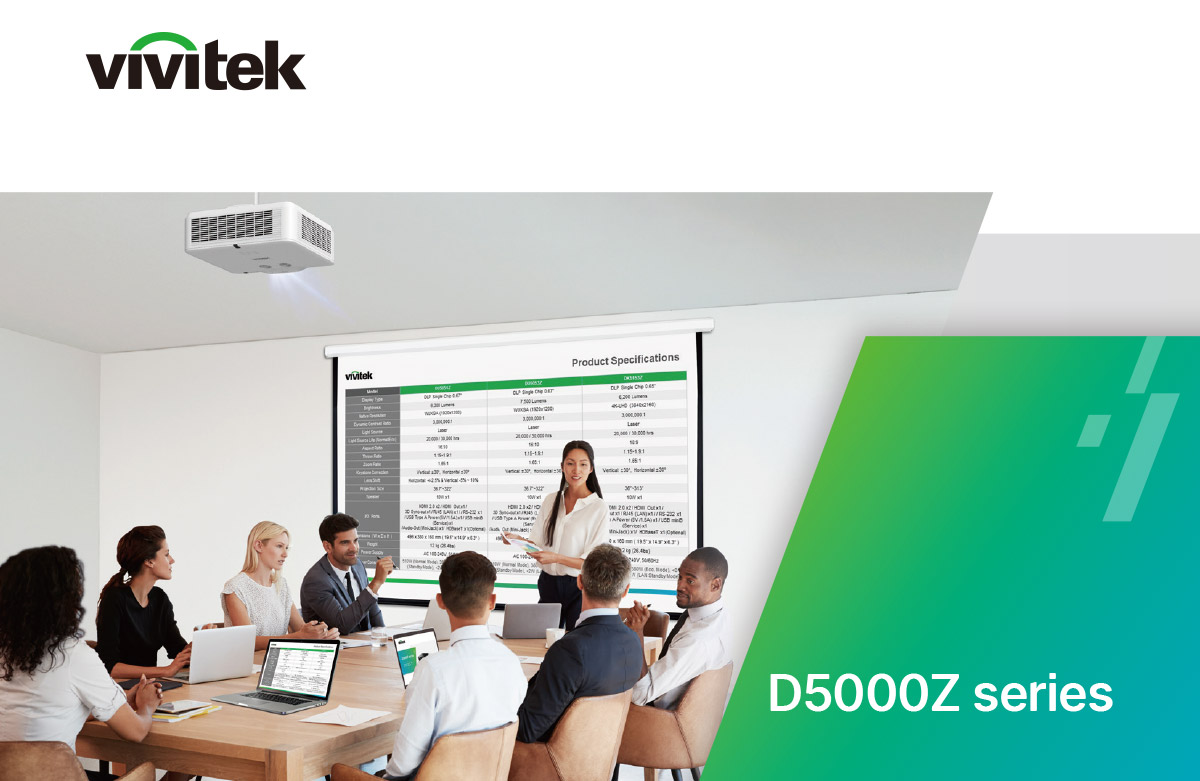 VIVITEK DU5051Z高亮度商用投影機 ( DU5051Z-WH )