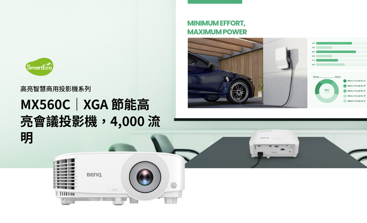 BENQ MX560C 投影機4000ANSI
