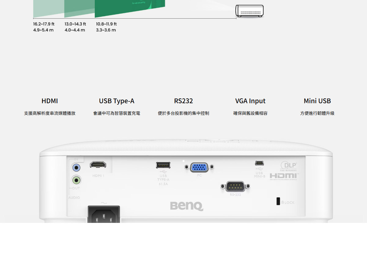 BENQ MX560C 投影機4000ANSI