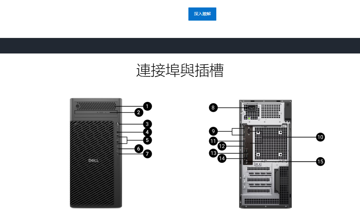 Dell Pro Max 立式T2桌上型電腦 ( Dell Pro Max Tower T2 (FCT2250) CTO )