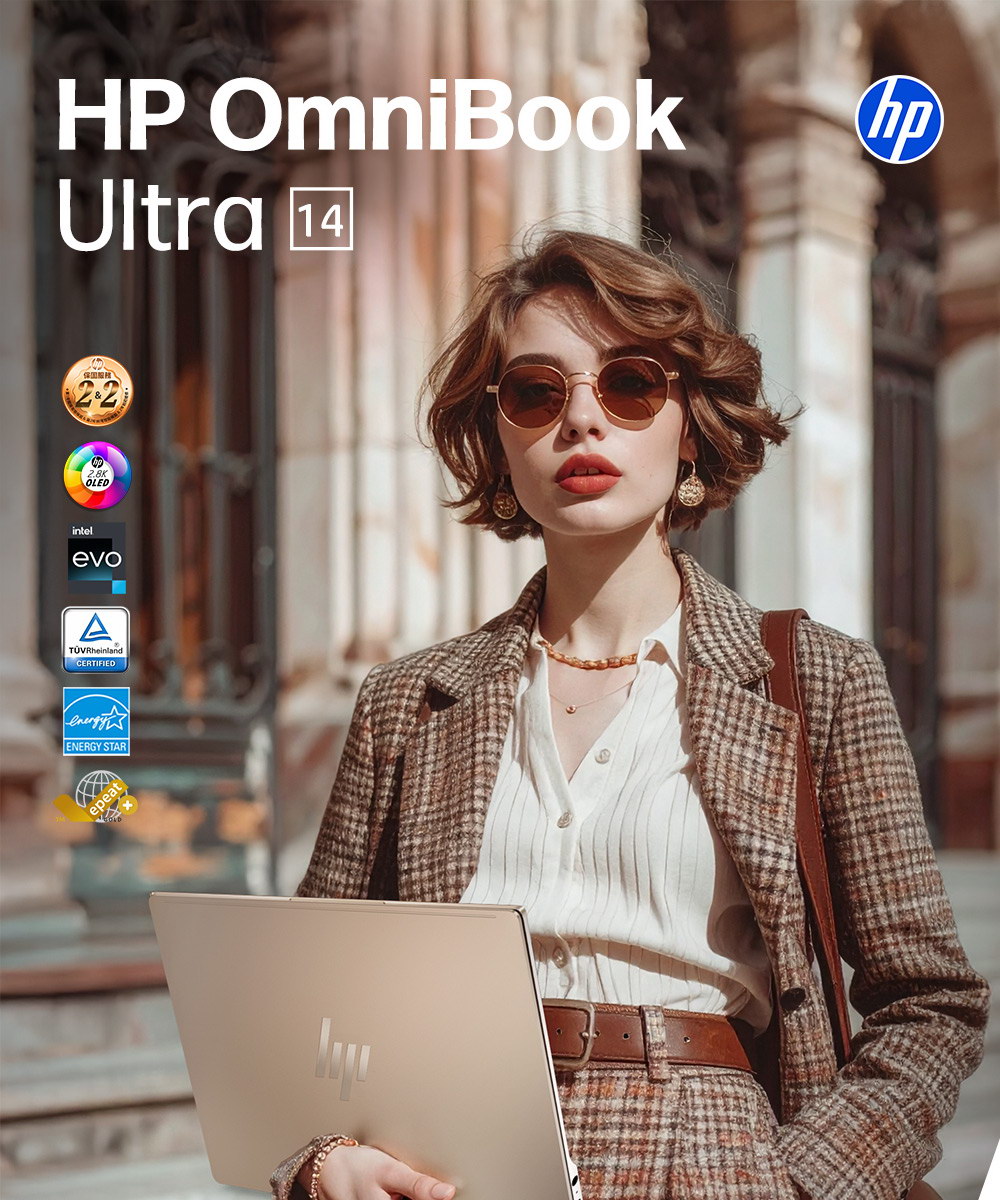 HP OmniBook UltraNGAI 14-kd0023TU流星金 ( D68N8PA )