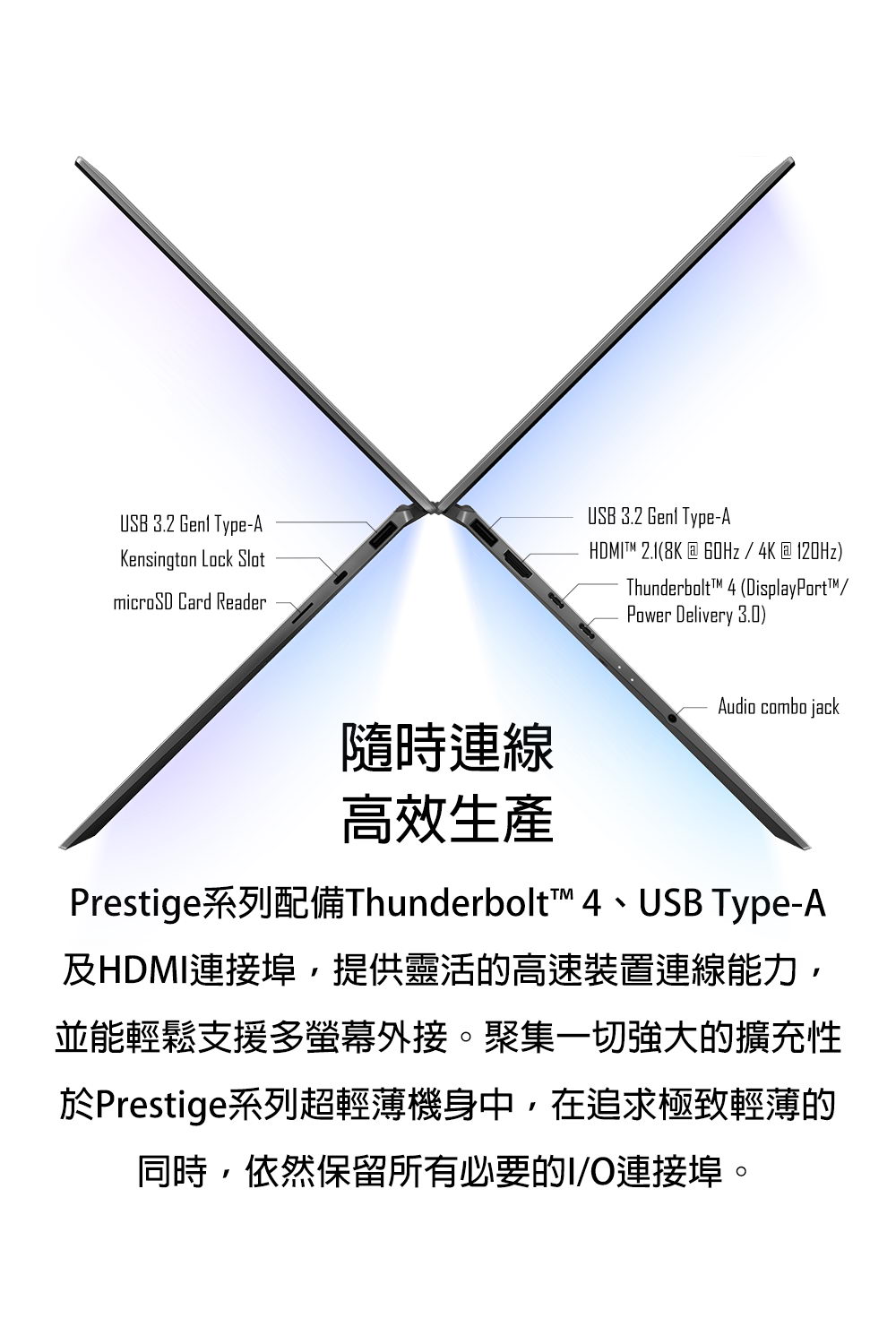 MSI Prestige 13 AI+ A3MG-PGCU735532GXXD