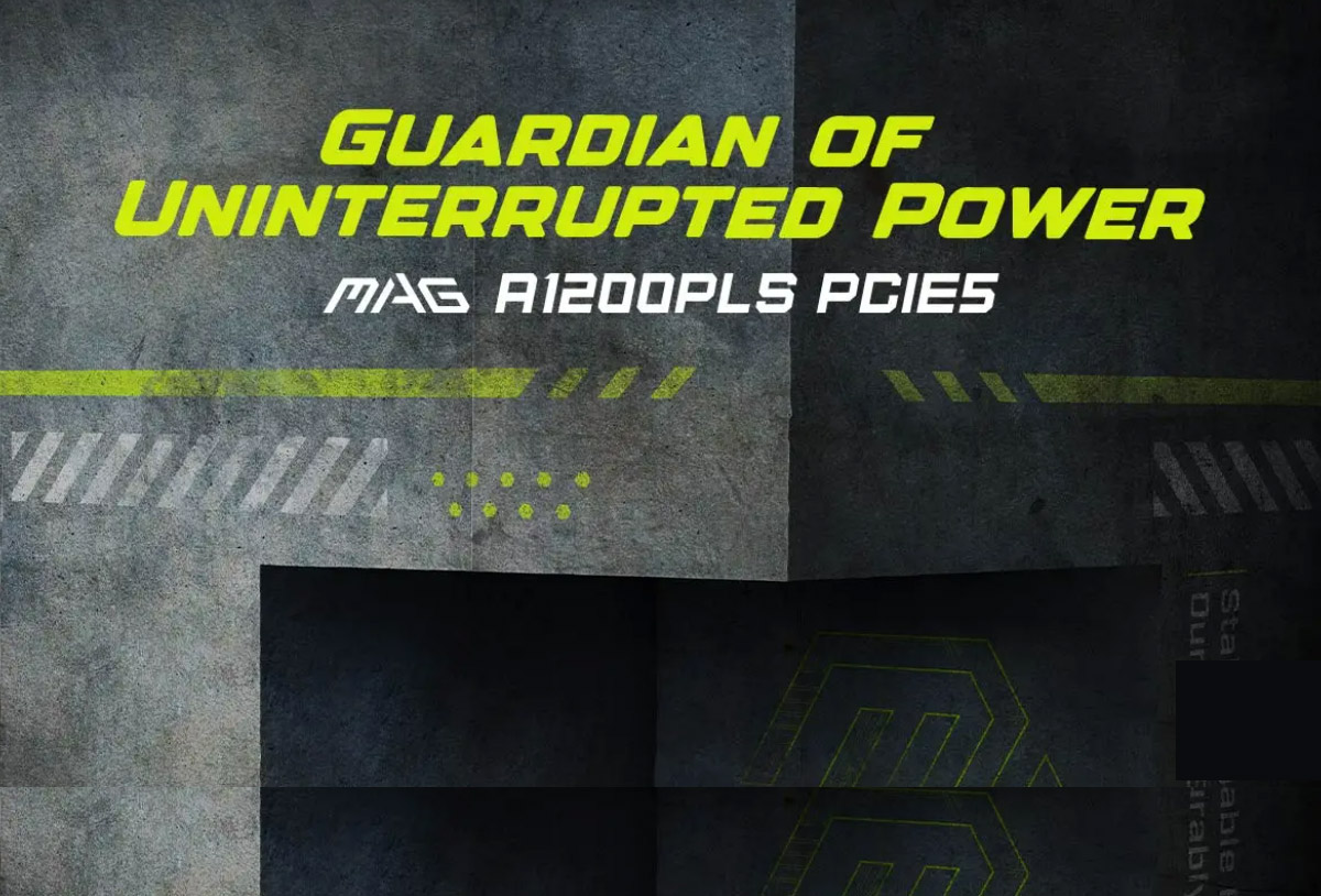 MSI MAG A1200PLS PCIE5