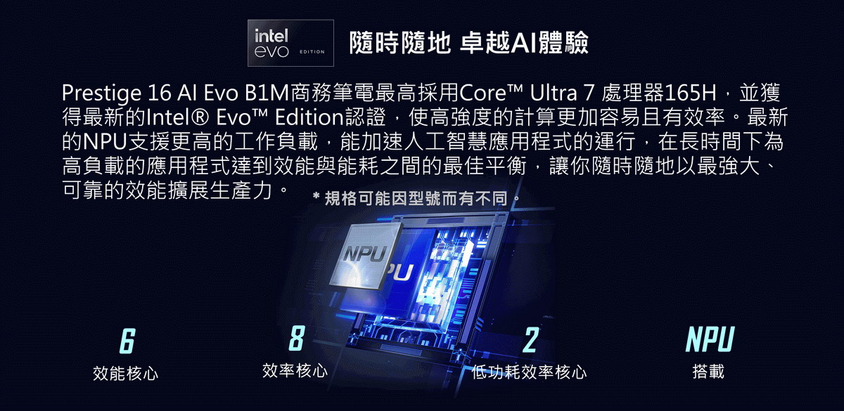 MSI Prestige 16 AI Evo B1MG-223TW-SGU71