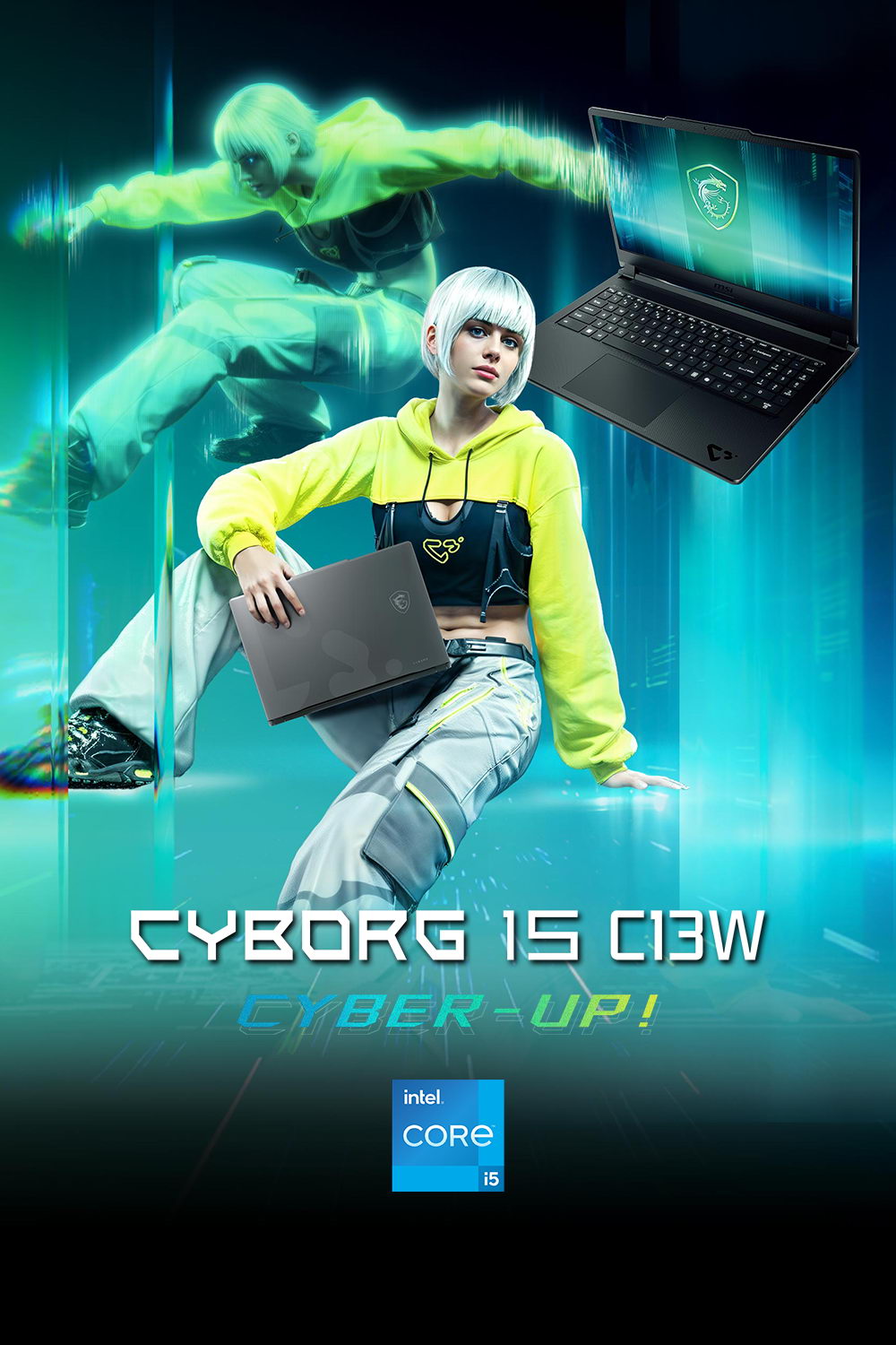 MSI Cyborg 15 C13WE-GB51342H8GXXDX11M
