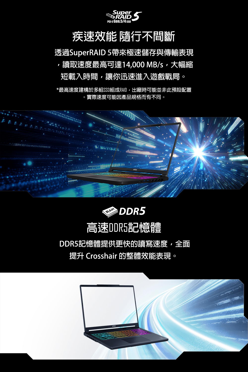 MSI Crosshair 16 HX E14WFK-BB71465X16GX