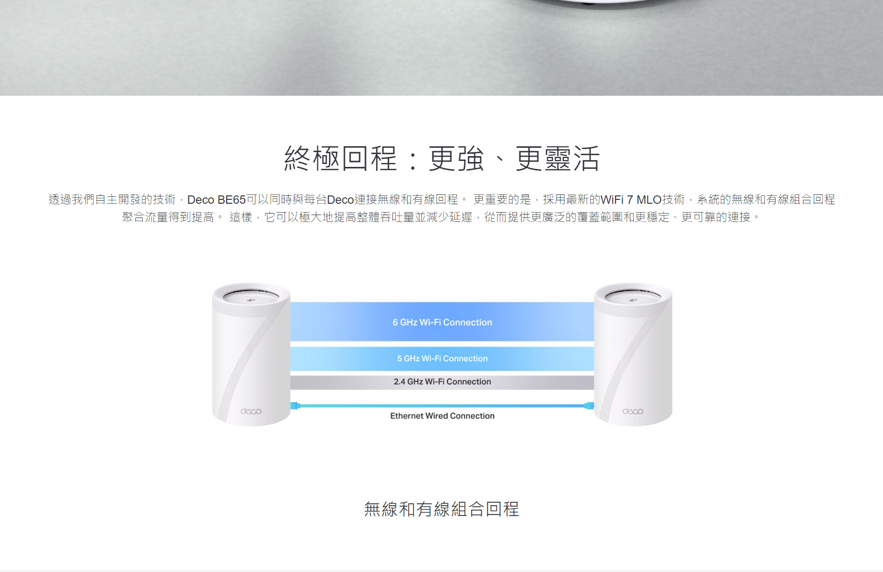 TP-LINK BE11000完整家庭Mesh WiFi 7系統(1入組) ( Deco BE65(1-pack)(US) Ver:3.0 )