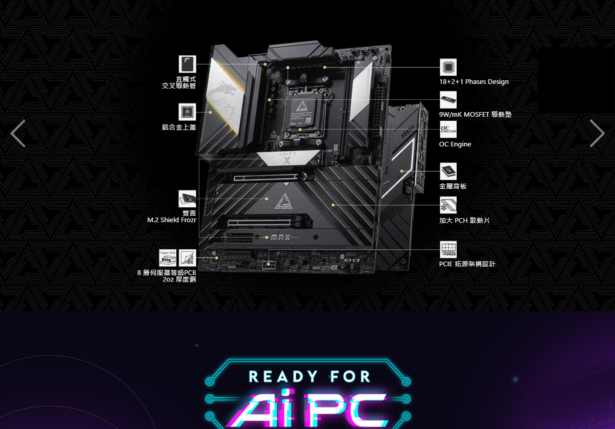 MSI MEG X870E UNIFY-X MAX