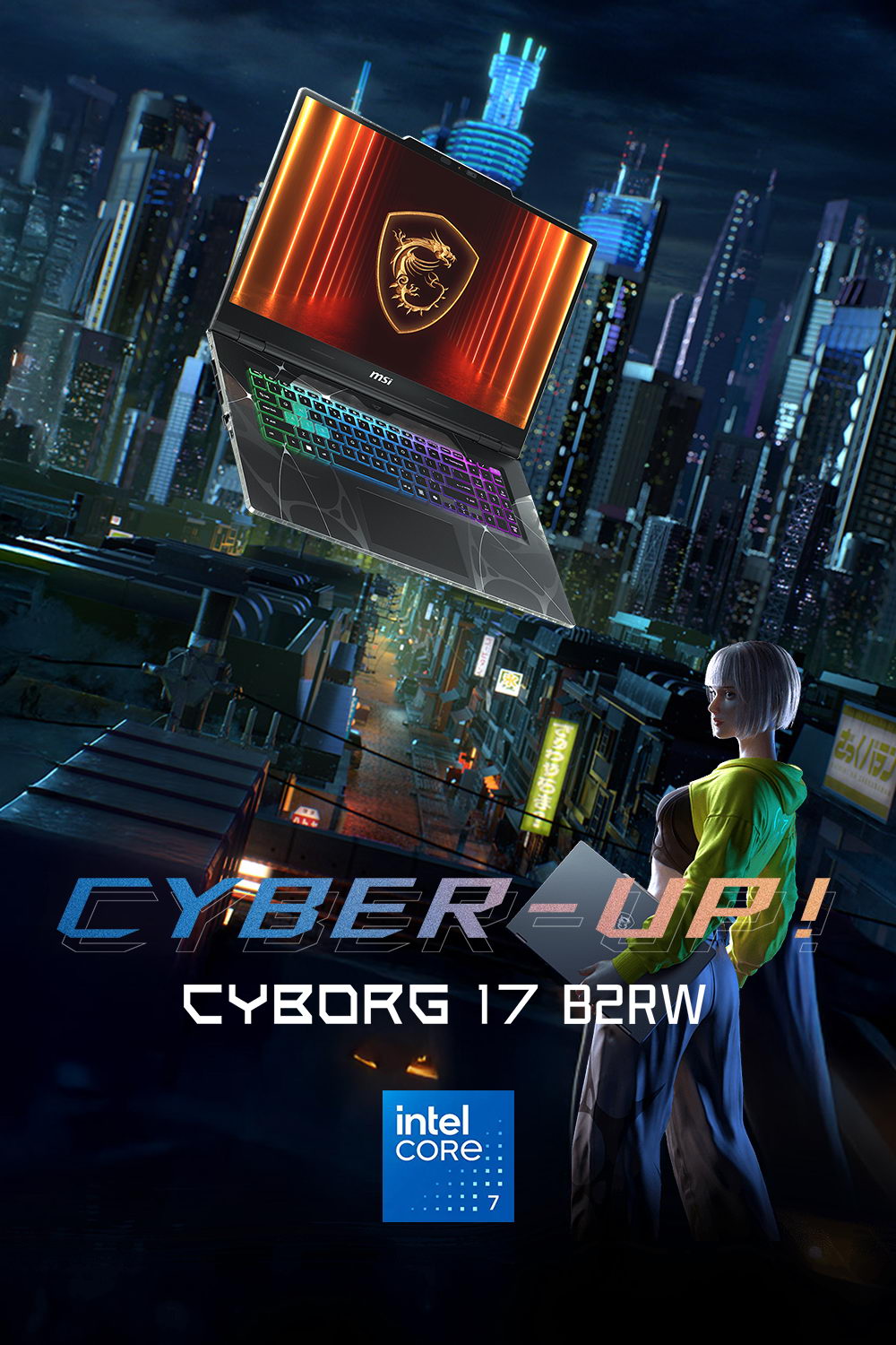 MSI Cyborg 17 B2RWEKG-TBC7240H16GXXDX11