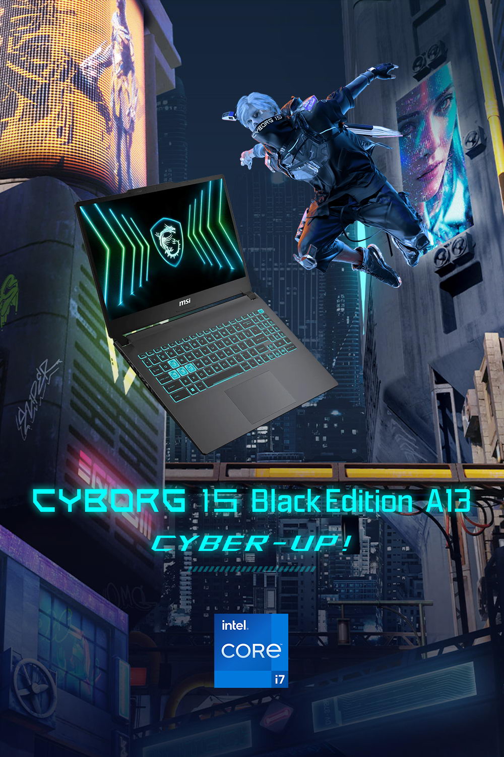 MSI Cyborg 15 Black Edition A13VE-BB713