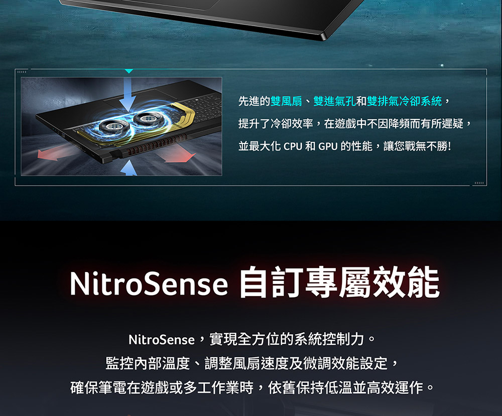ACER Nitro V系列:ANV15-52-52CL(黑) ( UN.QZATA.003 )