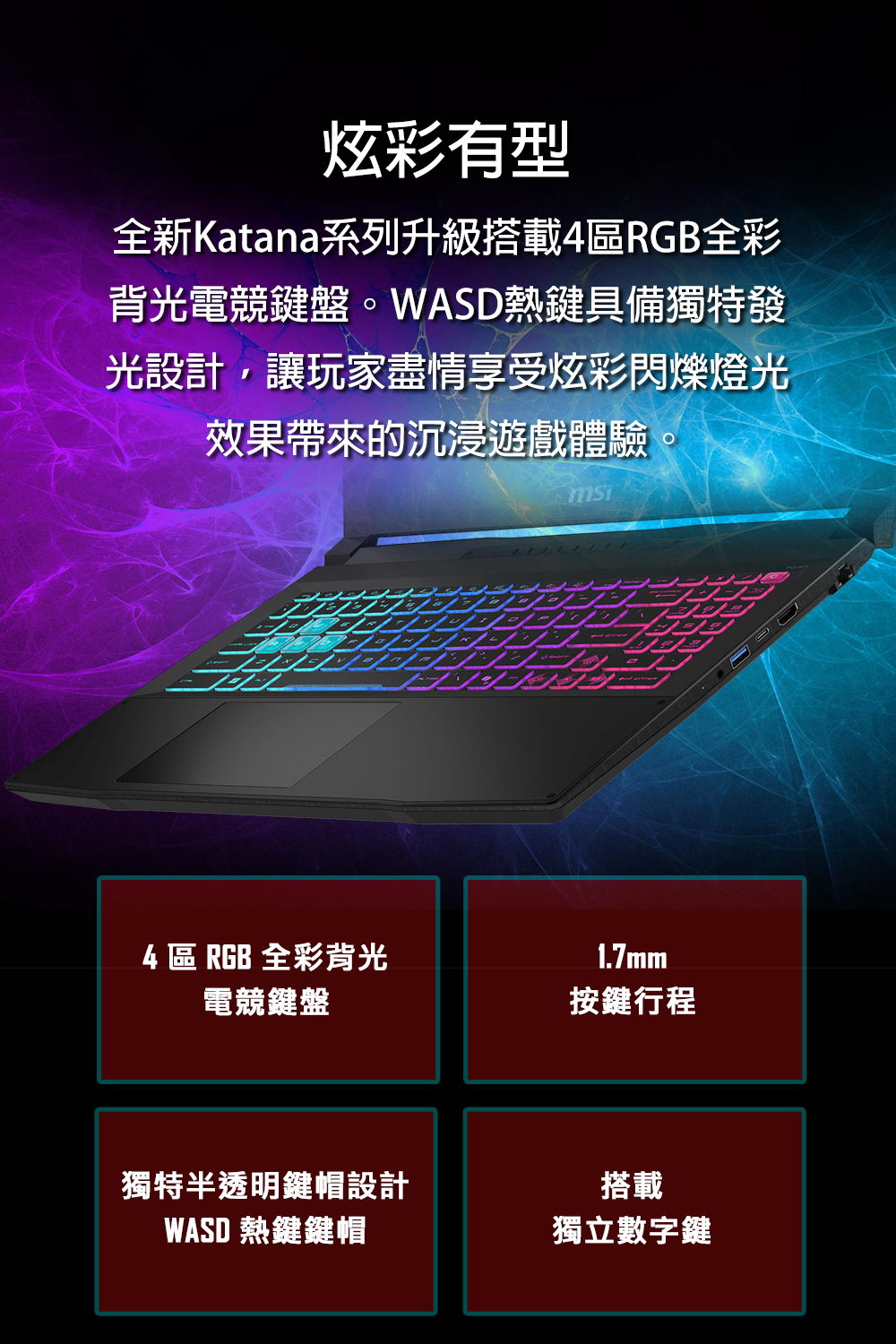 MSI KA15HX-897送擺設模型