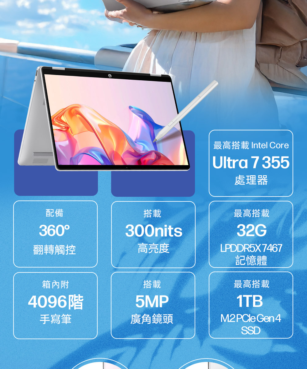 HP OB 5 FlipNGAI 14-km0043TU閨蜜粉 ( DH0D6PA )