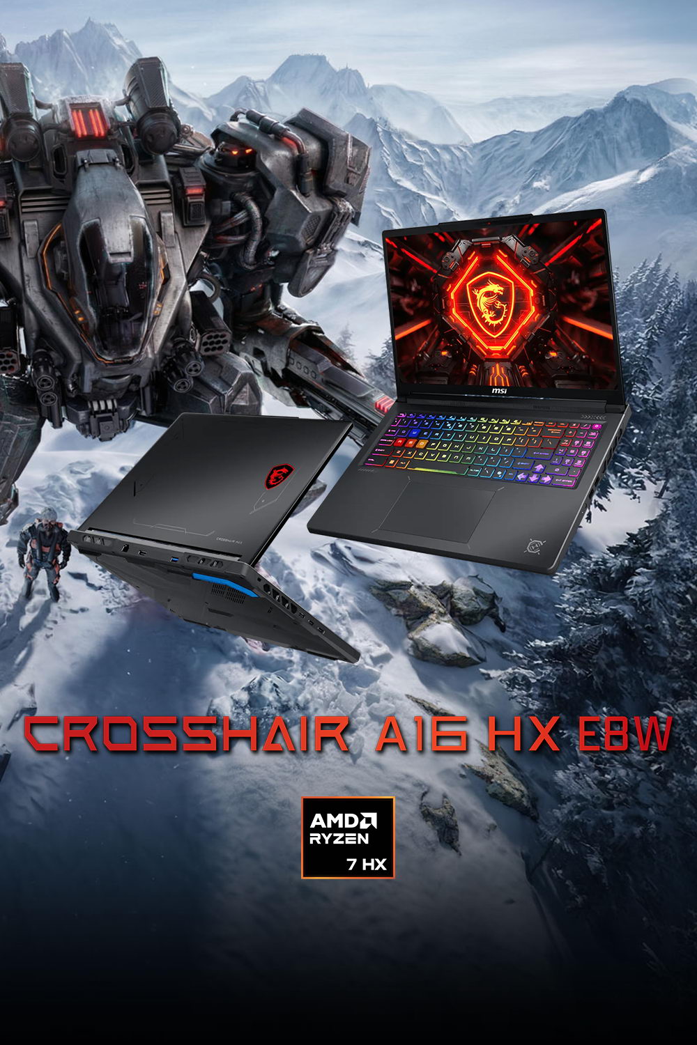 MSI Crosshair A16 HX E8WFK-BBAR7840X16G
