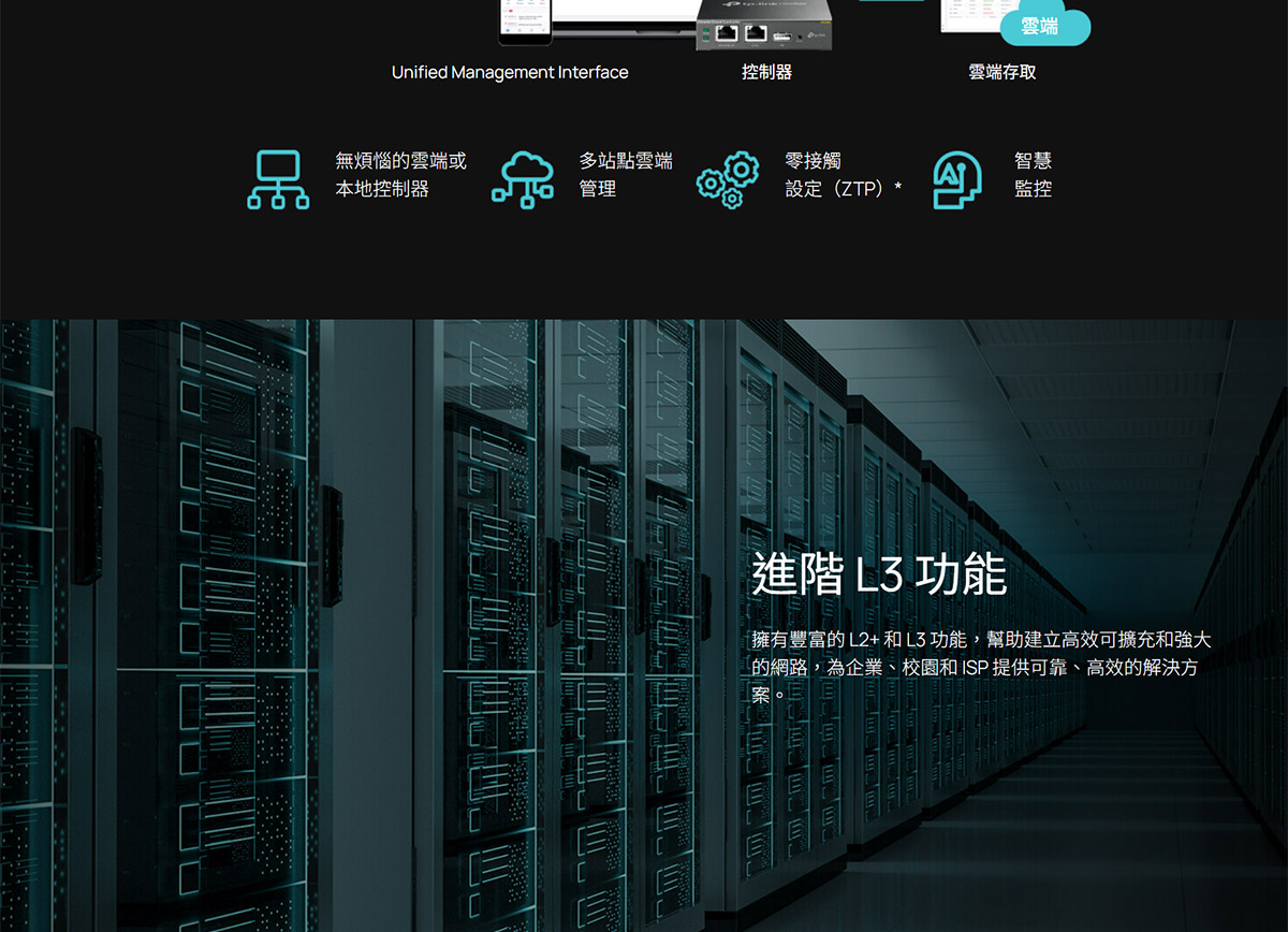TP-LINK Omada 48 埠 Gigabit L2+ 管理型交換器 (含 10GE SFP+ 插槽) ( SG3452X(UN) Ver:1.3 )