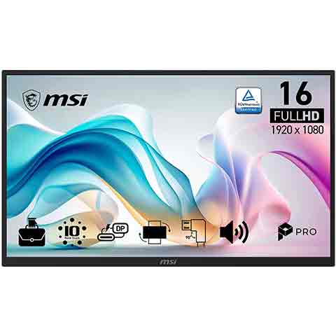 MSI PRO MP161E6T可攜式螢幕