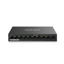 TP-LINK 【MERCUSYS水星】10 埠 10/100Mbps 桌上型交換器(含 8 埠 PoE+) ( MS110P(UN) Ver:1.0 )